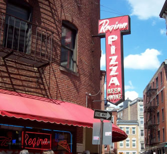 Regina Pizza, Boston